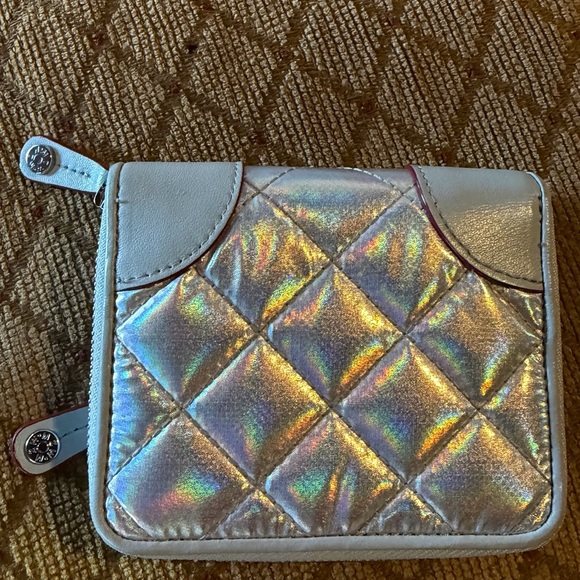 “MZ Wallace “Holographic Quilted Wallet - Picture 7 of 7